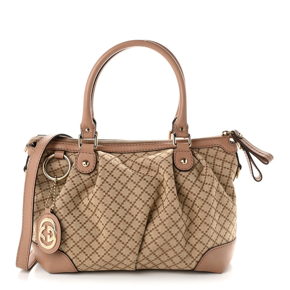 Gucci Diamante Sukey Top Handle Satchel